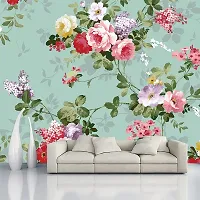 Decorative Design Self Adhesive Wallpaper Wall Sticker for Home Decor, Living Room, Bedroom, Hall, Kids Room, Play Room (PVC Vinyl, Water Proof)(DI 87) (16 X 96 INCH)-thumb1