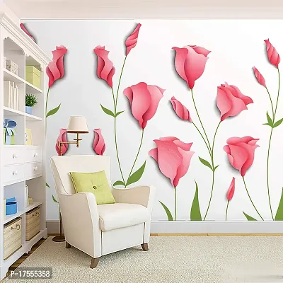 Decorative Design Self Adhesive Wallpaper Wall Sticker for Home Decor, Living Room, Bedroom, Hall, Kids Room, Play Room (PVC Vinyl, Water Proof)(DI 165) (16 X 96 INCH)-thumb4