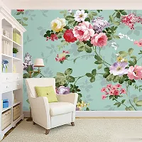 Decorative Design Self Adhesive Wallpaper Wall Sticker for Home Decor, Living Room, Bedroom, Hall, Kids Room, Play Room (PVC Vinyl, Water Proof)(DI 87) (16 X 96 INCH)-thumb3