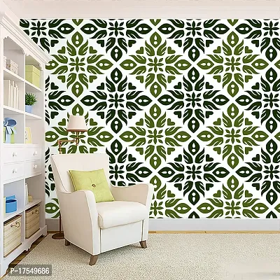 Decorative Design Self Adhesive Wallpaper Wall Sticker for Home Decor, Living Room, Bedroom, Hall, Kids Room, Play Room (PVC Vinyl, Water Proof)(DI 30) (16 X 90 INCH)-thumb4