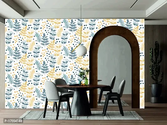 DECORATIVE DESIGN Wallpaper Multicolor Wall Sticker for Home Decor, Living Room, Bedroom, Hall, Kids Room, Play Room(Self Adhesive Vinyl, Waterproof Model)(M1034) 16 X 90 INCH-thumb4