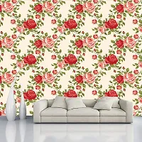 Decorative Design Self Adhesive Wallpaper Wall Sticker for Home Decor, Living Room, Bedroom, Hall, Kids Room, Play Room (PVC Vinyl, Water Proof)(DI 81) (16 X 128 INCH)-thumb3