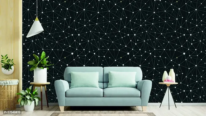 DECORATIVE DESIGN Wallpaper Multicolor Wall Sticker for Home Dcor, Living Room, Bedroom, Hall, Kids Room, Play Room(Self Adhesive Vinyl, Waterproof Model) (1053)