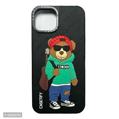 Combo of 2 Back Covers As Jeep Nd Polo Bear for iPhone 13/14 Cover Drop Protection-thumb4