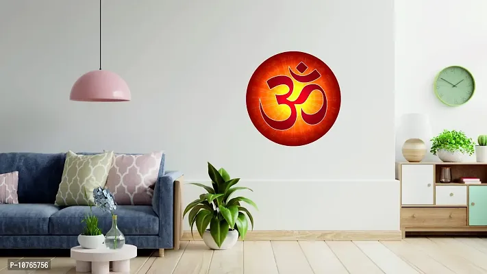 Techgifti Om Mantra Wall Sticker for Living Room/Bedroom/Office and All Decorative Wall Stickers-thumb2