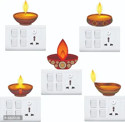 Diwali decoration switch board sticker PVC vinyl