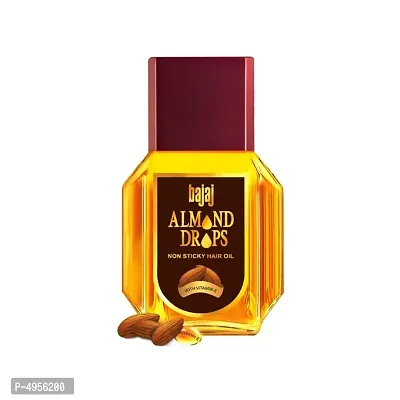 Bajaj Almond Drops Non Sticky Hair Oil 50ml-thumb0