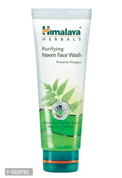 Himalaya Purifying Neem Face Wash Prevents Pimples 100ml-thumb0