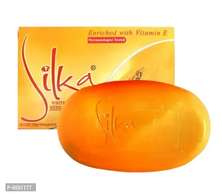Silka Whitening Herbal Papaya Soap -135gm