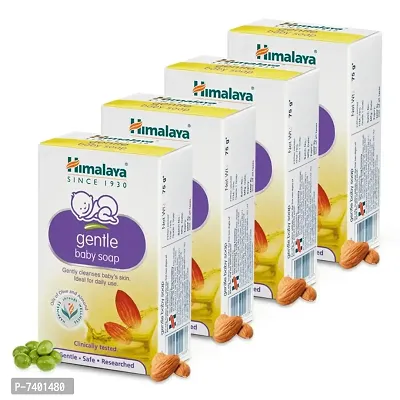 Himalaya Gentle Baby Soap 75gm Pack Of 4