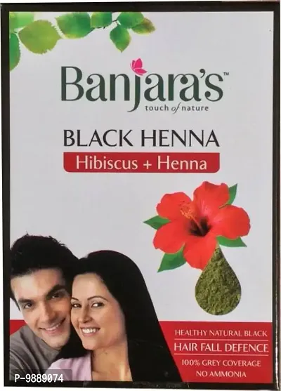 Banjaras Black Henna Hibiscus And Henna 50gm