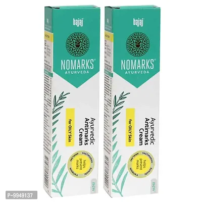Bajaj Nomarks Ayurvedic Cream For Oily Skin 25gm Pack Of 2-thumb0