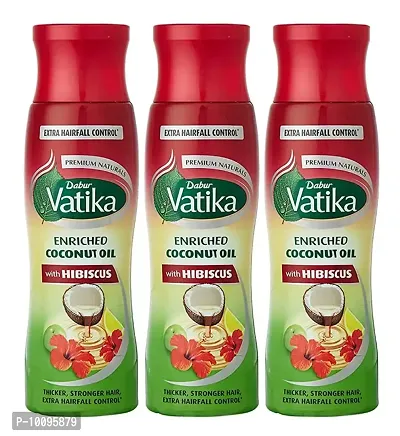 Dabur Vatika Coconut Hair Oil With Hibiscus 150ml Pack Of 3