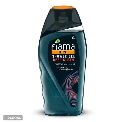 Fiama Men Shower Gel Deep Clean Charcoal  Grapefruit 250ml