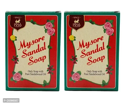 Mysore Sandal Soap 75gm Pack Of 2-thumb0