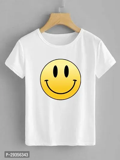 Reliable White Polyester Printed T-Shirt For Men-thumb0