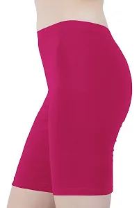 Buy That Trendz Cotton Lycra Tight Fit Stretchable Cycling Shorts Womens | Shorties for Activewear/Exercise/Workout/Yoga/Gym/Cycle/Running-thumb3