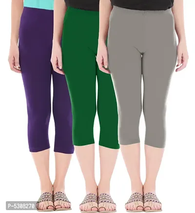Buy DIAZ Women's 3/4 Gym Wear Tights for Women with Colorblock|Capri  Women's 3/4 Length Leggings I 3/4 Yoga Pants for Women Size XXL Colour  Light Green Online at Best Prices in India - JioMart.