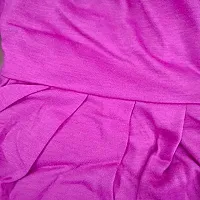 Buy That Trendz Women's Cotton Viscose Lycra Regular Dhoti Pants, Purple Rani Pink, Combo Pack of 2-thumb3