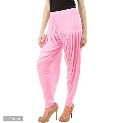 Buy That Trendz Women's Cotton Viscose Lycra Dhoti Patiyala Salwar Harem Bottoms Pants