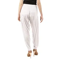Buy That Trendz Women's Regular Fit Cotton Pants (231-Single Patiala Pants Whte_White_XL)-thumb2