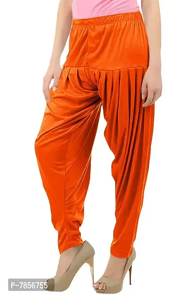 Buy That Trendz Women's Cotton Viscose Lycra Dhoti Patiyala Salwar Harem Bottoms Pants-thumb0