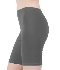 Buy That Trendz Cotton Lycra Tight Fit Stretchable Cycling Shorts Womens | Shorties for Activewear/Exercise/Workout/Yoga/Gym/Cycle/Running-thumb3