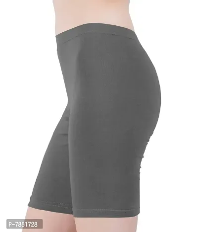 Buy That Trendz Cotton Lycra Tight Fit Stretchable Cycling Shorts Womens | Shorties for Activewear/Exercise/Workout/Yoga/Gym/Cycle/Running-thumb4