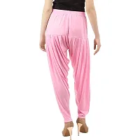 Buy That Trendz Women's Cotton Viscose Lycra Dhoti Patiyala Salwar Harem Bottoms Pants-thumb2