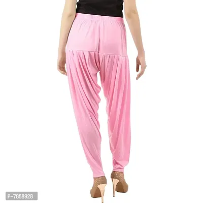 Buy That Trendz Women's Cotton Viscose Lycra Dhoti Patiyala Salwar Harem Bottoms Pants-thumb3