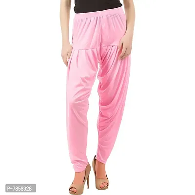 Buy That Trendz Women's Cotton Viscose Lycra Dhoti Patiyala Salwar Harem Bottoms Pants-thumb2