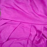 Buy That Trendz Women's Cotton Viscose Lycra Dhoti Patiyala Salwar Harem Bottoms Pants Purple Baby Pink-thumb3