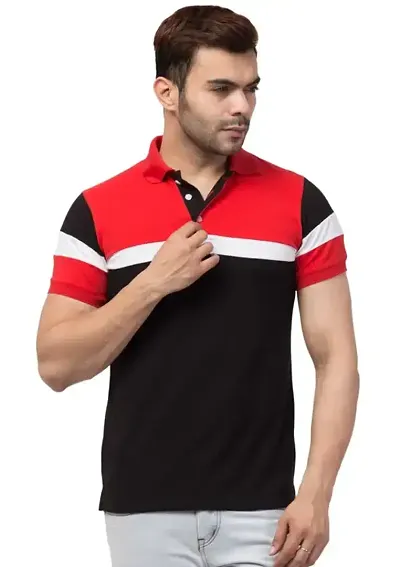 Elegant Cotton Self Pattern Polos