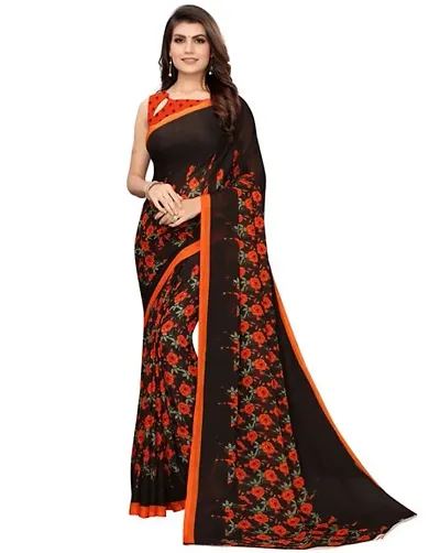 Beautiful Saree with Blouse piece For Women