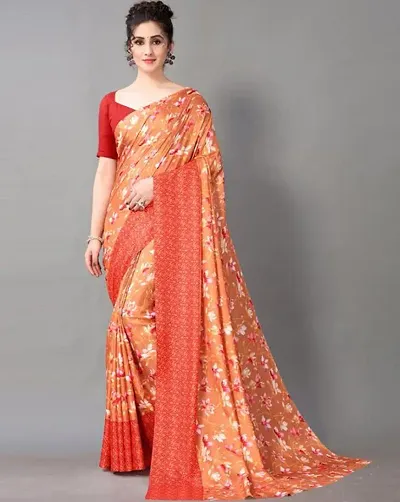 Beautiful Saree with Blouse piece For Women