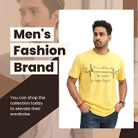 Classic Printed Round Neck Tees for Men-thumb1