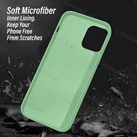 CoversKart Compatible with Samsung Galaxy F62 Ultra Slim Soft Silicone Back Cover | Inner Microfiber | CameraRtection Back Case (Parrot Green)-thumb4
