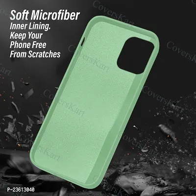 CoversKart Compatible with Samsung Galaxy F62 Ultra Slim Soft Silicone Back Cover | Inner Microfiber | CameraRtection Back Case (Parrot Green)-thumb5