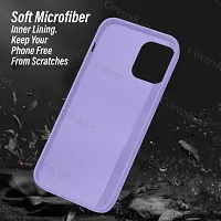 CoversKart Compatible with VIVO V25 5G Ultra Slim Soft Silicone Back Cover | Inner Microfiber | Camera Protection Back Case (Light Purple)-thumb4