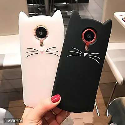 Coverskart [3D Cartoon Series] (Black) 3D Cute Cat Beard Silicone Case Cover Lovely Mobile Shell for Honor P20 Lite-thumb3