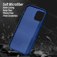 CoversKart Compatible with VIVO Y75 5G Ultra Slim Soft Silicone Back Cover | Inner Microfiber | Camera tection Back Case (Blue)-thumb4