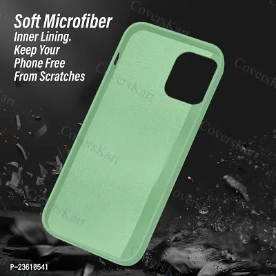 CoversKart Compatible with REDMI 9A / 9i / 9i Sport Ultra Slim Soft Silicone Back Cover | Inner Microfiber | Camera Protection Back Case (Parrot Green)-thumb5