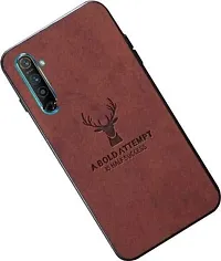 Coverskart (TM) Deer Cloth Canvas Texture Fabric Leather Back Case for XIAOMI MIA3 / MI A3 (Brown)-thumb4