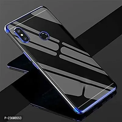 AEMA Shock Absorption Hard TPU 2 in 1 Bumper Cushion + Scratch Resistant Hard Back Case for Samsung Galaxy A8 Star Blue-thumb2