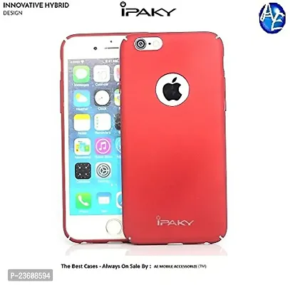 Ae Mobile Accessorize (Tm) Ipkay 360 Protective Curves Rubberised Hard Matte Case Back Cover For Apple Iphone 5/5S/Se- Red