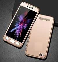 AEMA? Original 100% 360 Degree XIAOMI REDMI 5A Front Back Cover Case with Tempered Gold-thumb2