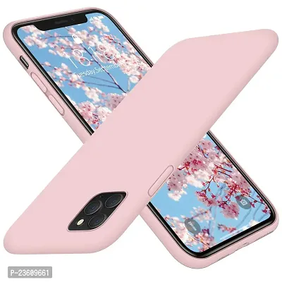 Coverskart Liquid Silicone Rubber, Comfortable Grip, Screen  Camera Protection, Velvety-Soft Lining, Shock-Absorbing for iPhone 11 Pro Max (6.5 inch), (iPhone 11pro (5.8), Pink Sand)-thumb5