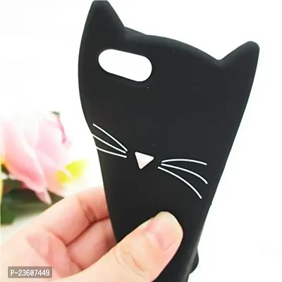 Coverskart [3D Cartoon Series] (Black) 3D Cute Cat Beard Silicone Case Cover Lovely Mobile Shell for Samsung Galaxy J6 Plus-thumb2