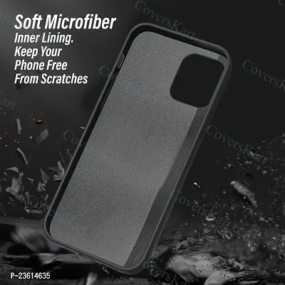 CoversKart Compatible with Samsung Galaxy F62 Ultra Slim Soft Silicone Back Cover | Inner Microfiber | CameraRtection Back Case (Black)-thumb5