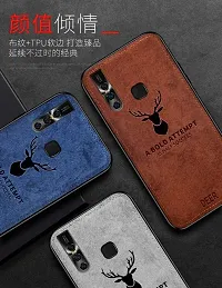 Coverskart (TM) Deer Cloth Canvas Texture Fabric Leather Case for Samsung Galaxy S10 lite (2020 (Brown)-thumb4